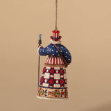 American Santa Hanging Ornament