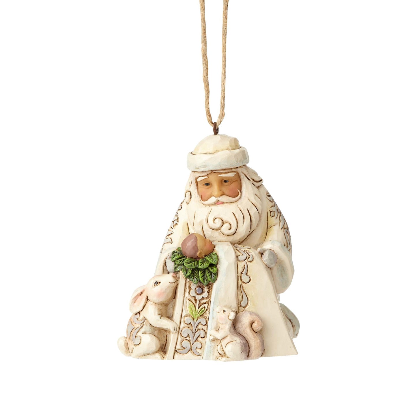 WhiteWood Santa/Baby Jesus Ornamnet