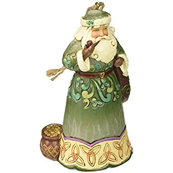 Celtic Irish Santa Hanging Ornament