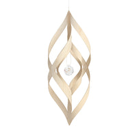 Spiral with Swarovski® Crystal