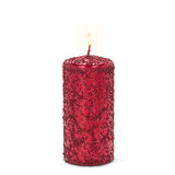Textured candles