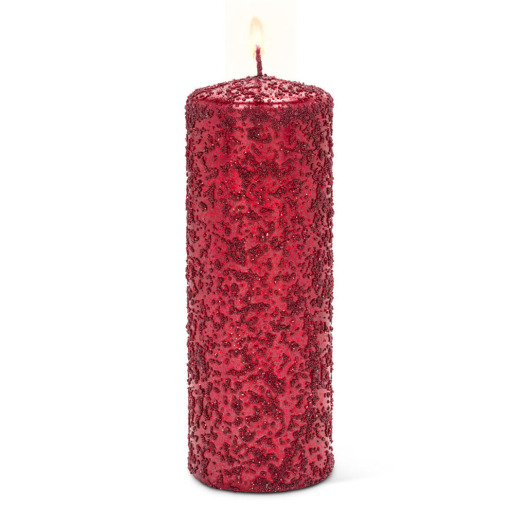 Textured candles