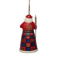British Santa Hanging Ornament