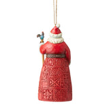 Portuguese Santa Hanging Ornament