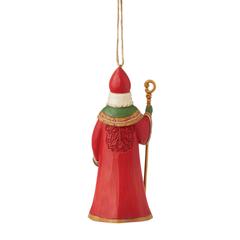 Czech Republic Santa Hanging Ornament