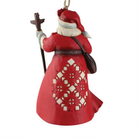 Canada 2 Santa Hanging Ornament