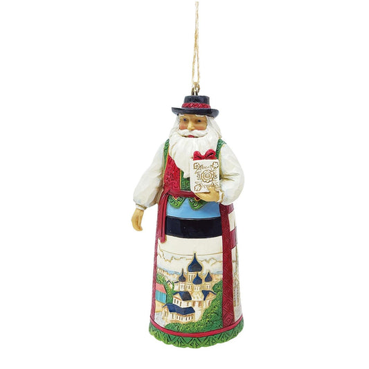 Baltic Santa Hanging Ornament