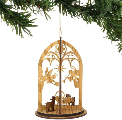 Department 56 Flourish Holy Family Hanging Ornament