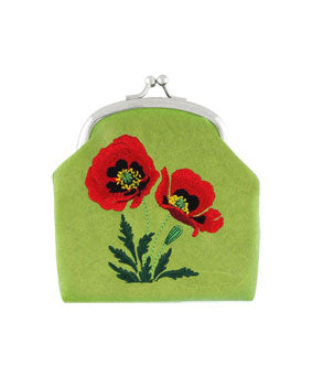 Embroidered Coin Purse/ Small Pouch