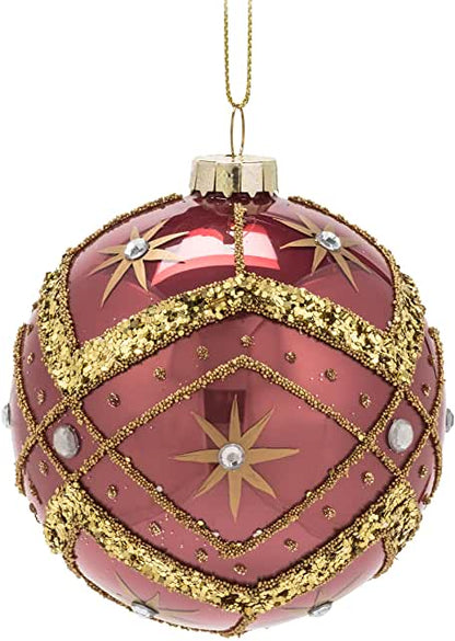 Single Glass Christmas Ornaments