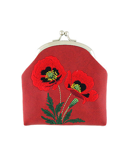 Embroidered Coin Purse/ Small Pouch