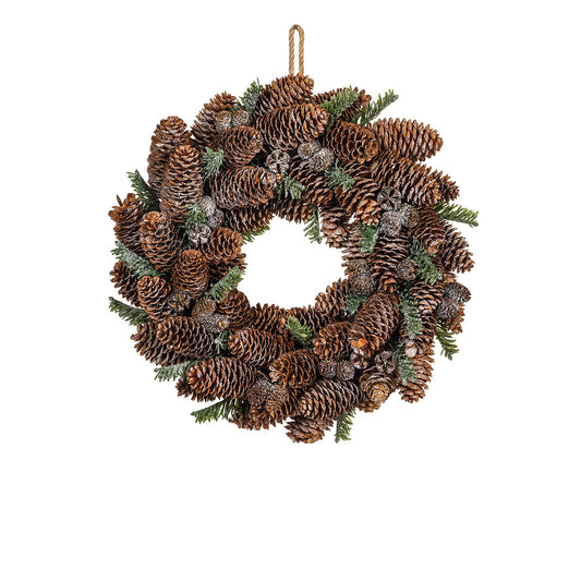 Small Pinecone & Bough Wreath