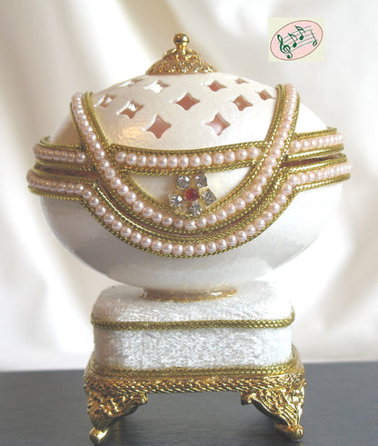 EggShell Music Jewelry Boxes