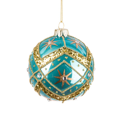 Single Glass Christmas Ornaments