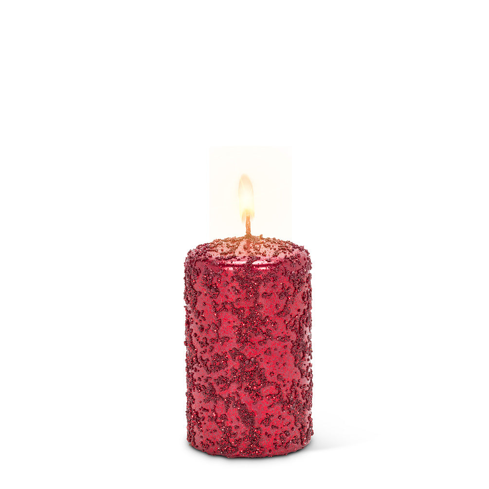 Textured candles