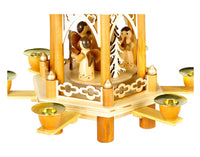 Filagree  Wooden Pyramid with Angels