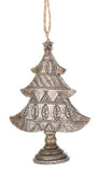 Silver Native Ornament