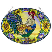 Country Charm Rooster Sun Catcher