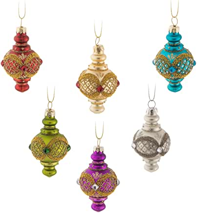 Egg-Stravagant  Ornate Glass  Ornament Sets