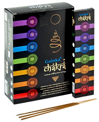 Hand Rolled Chakra Incense Stick