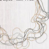 Tritone Curve Chain Necklace