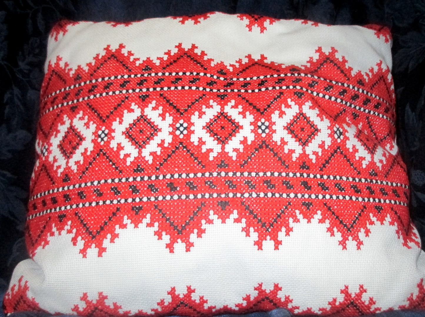 Embroidered Pillow