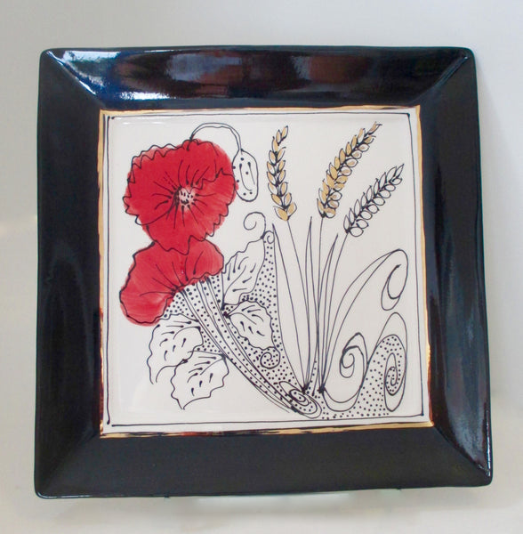 Now and Zen 8” Square Plate
