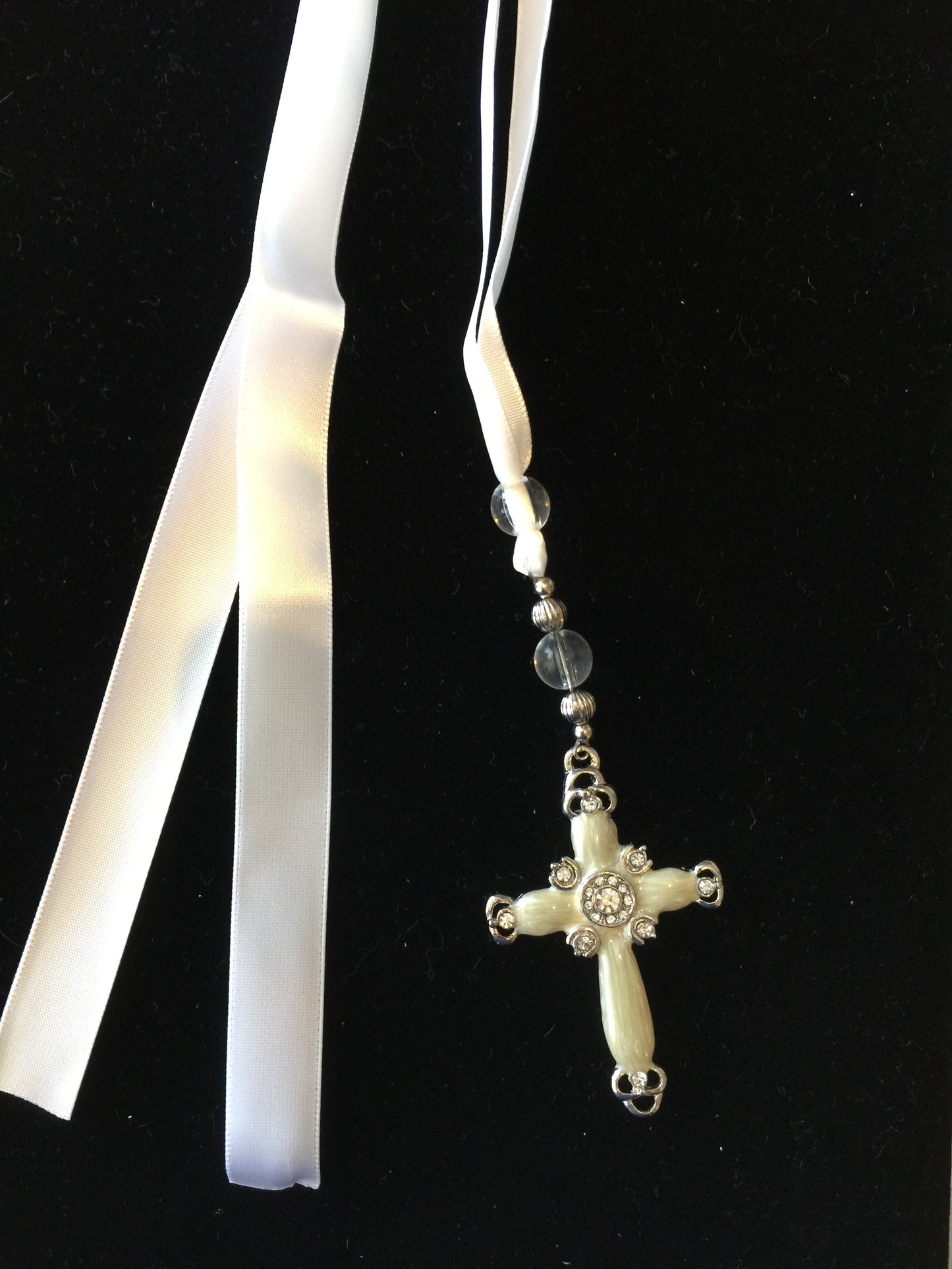 Enameled Cross Bookmark