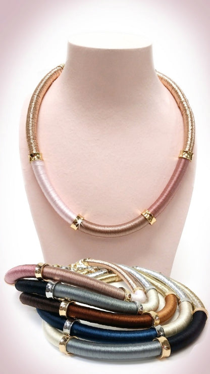 Jacqueline Kent Roped  Choker