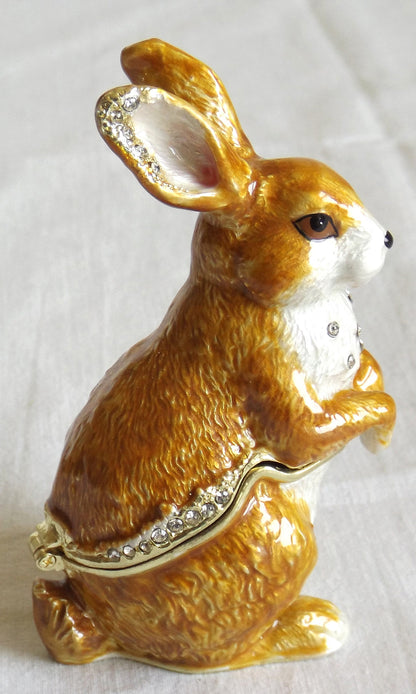 Enammeled Animal Jewelry Boxes