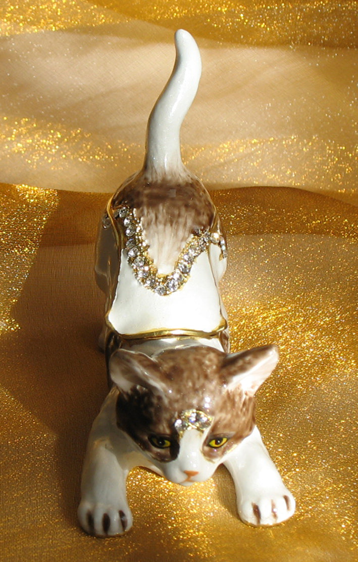 Enammeled Animal Jewelry Boxes