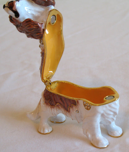 Enammeled Animal Jewelry Boxes