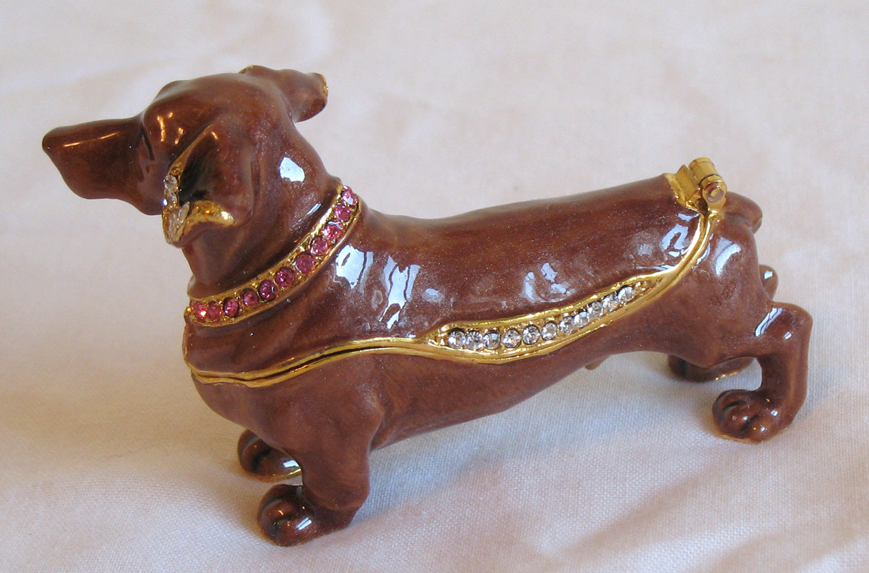 Enammeled Animal Jewelry Boxes