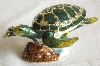 Enammeled Animal Jewelry Boxes