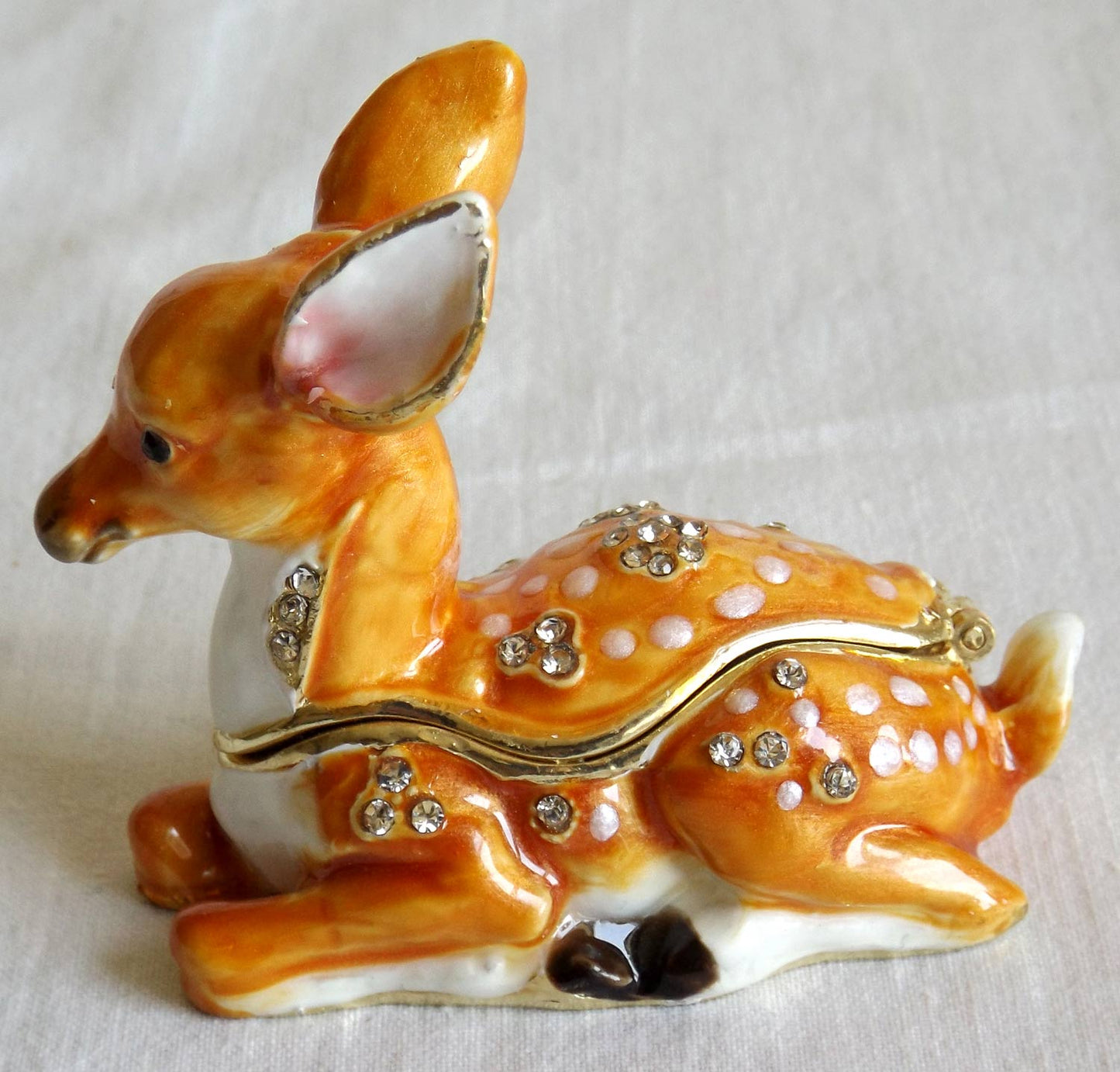 Enammeled Animal Jewelry Boxes