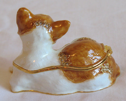 Enammeled Animal Jewelry Boxes