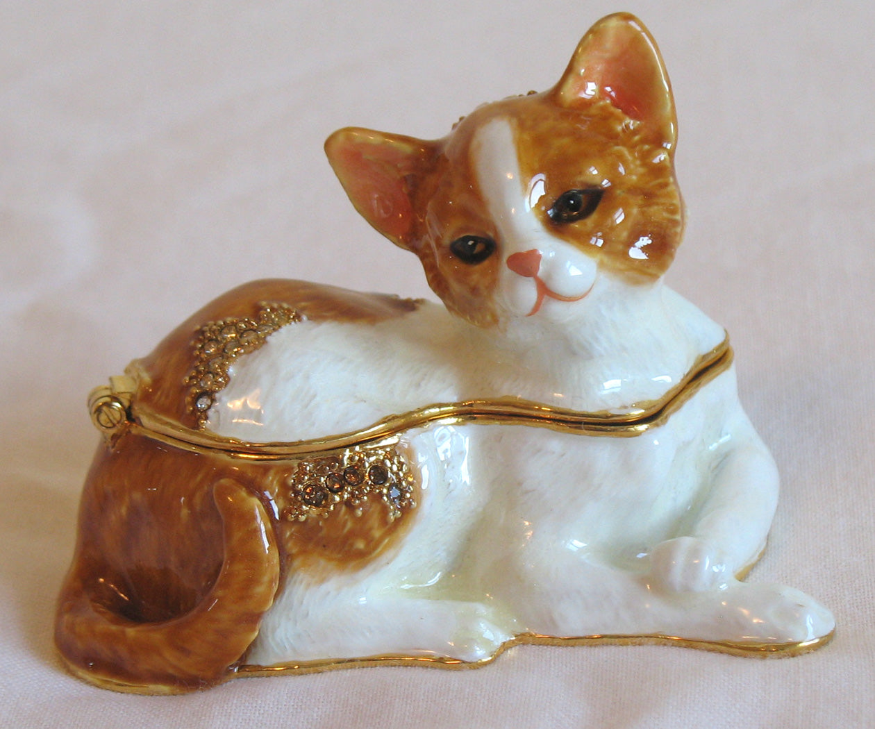 Enammeled Animal Jewelry Boxes