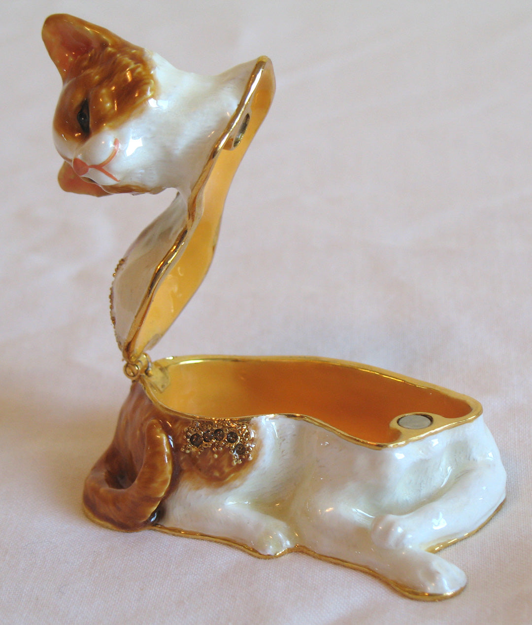 Enammeled Animal Jewelry Boxes