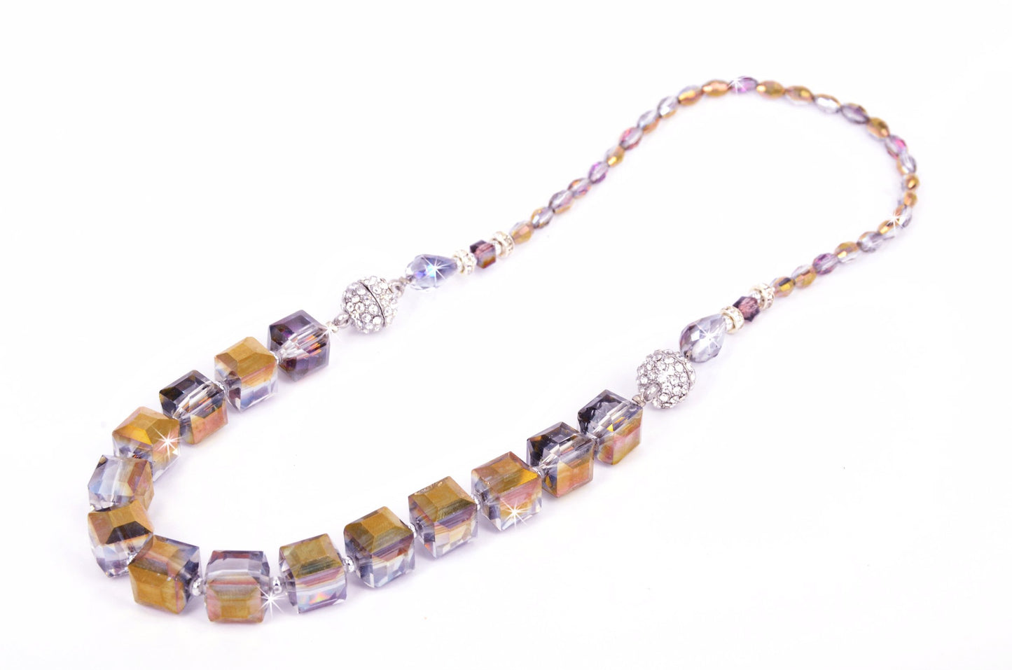 JK  Necklace Squares 3 in 1