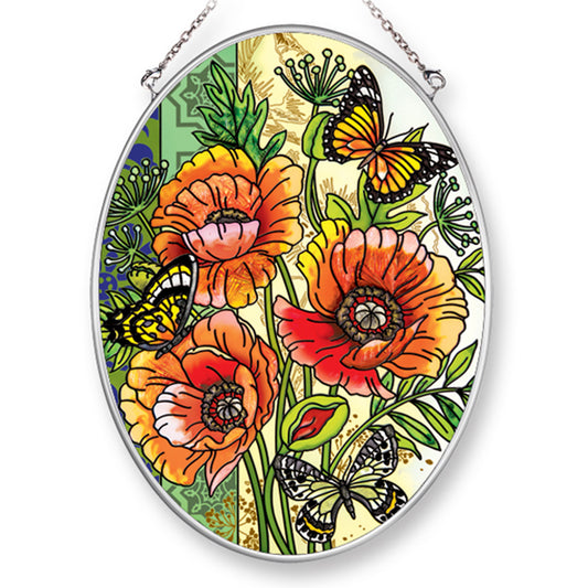 Commendation Poppy Suncatcher