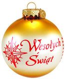 Poland Christmas Custom Ornament