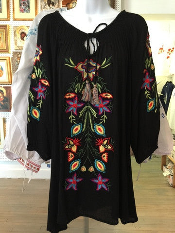 Ladies Multi Colored Embroidered Tunic