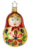 Inge Glas Matroschka Lady -   German Christmas Ornament