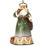 Celtic Irish Santa Hanging Ornament