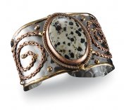 Gemstone  Cuff Bracelet