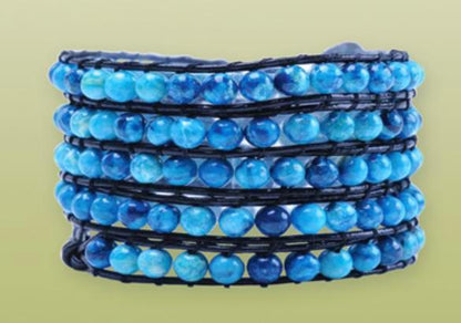 Dhyana Stone Wrap Bracelet