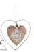 Rustic Metal and Wood Ornament