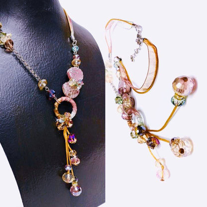 Jacqueline Kent Ribbon And Crystals
