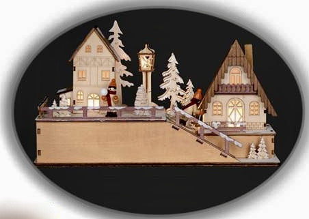 Wooden Alpine Village