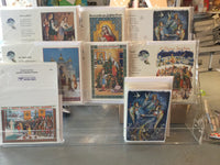 Set of Ukrainian Greeting Christmas cards